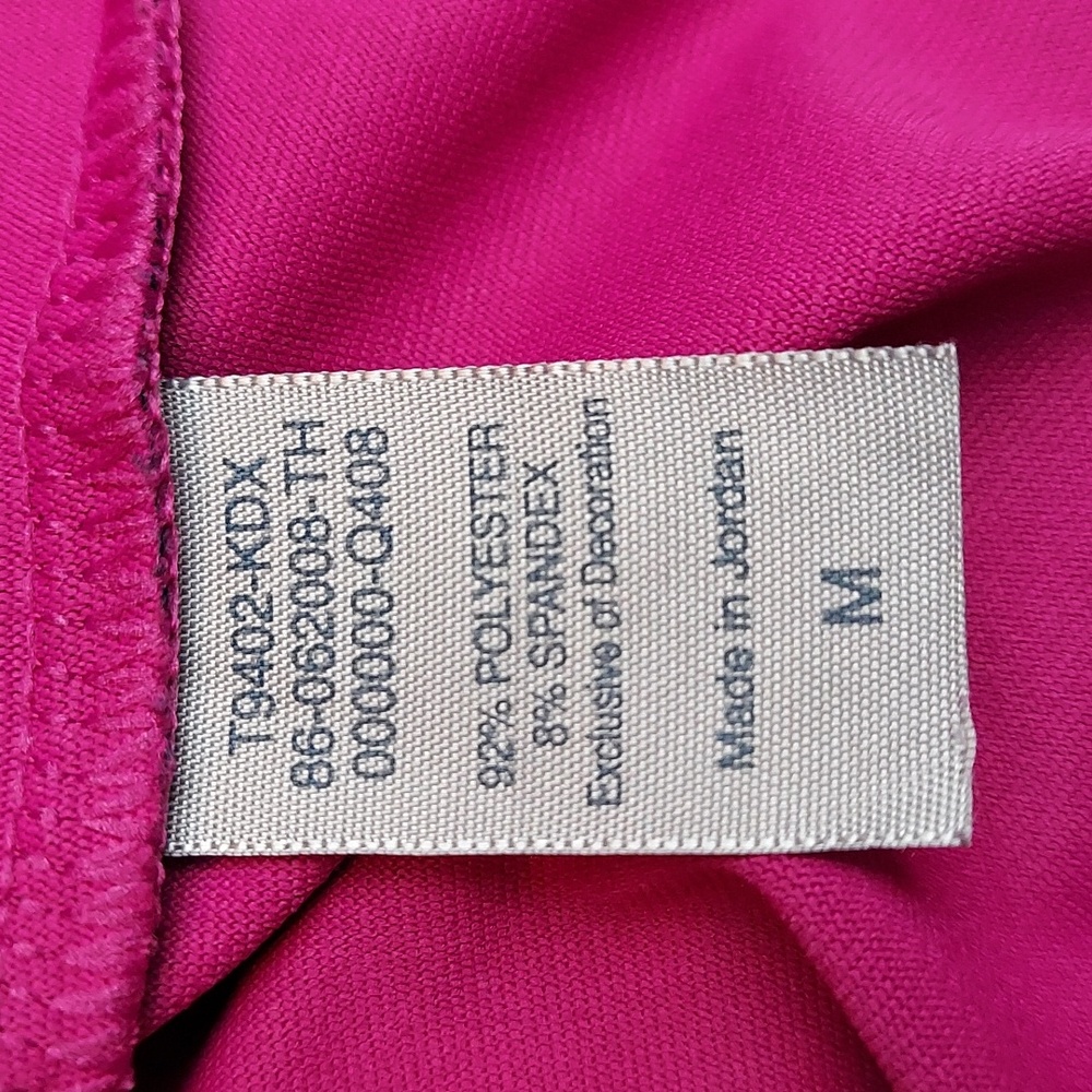 Champion Pink and Black Patterned Racerback Tank Top, Size Medium, Like New - Picture 5 of 7